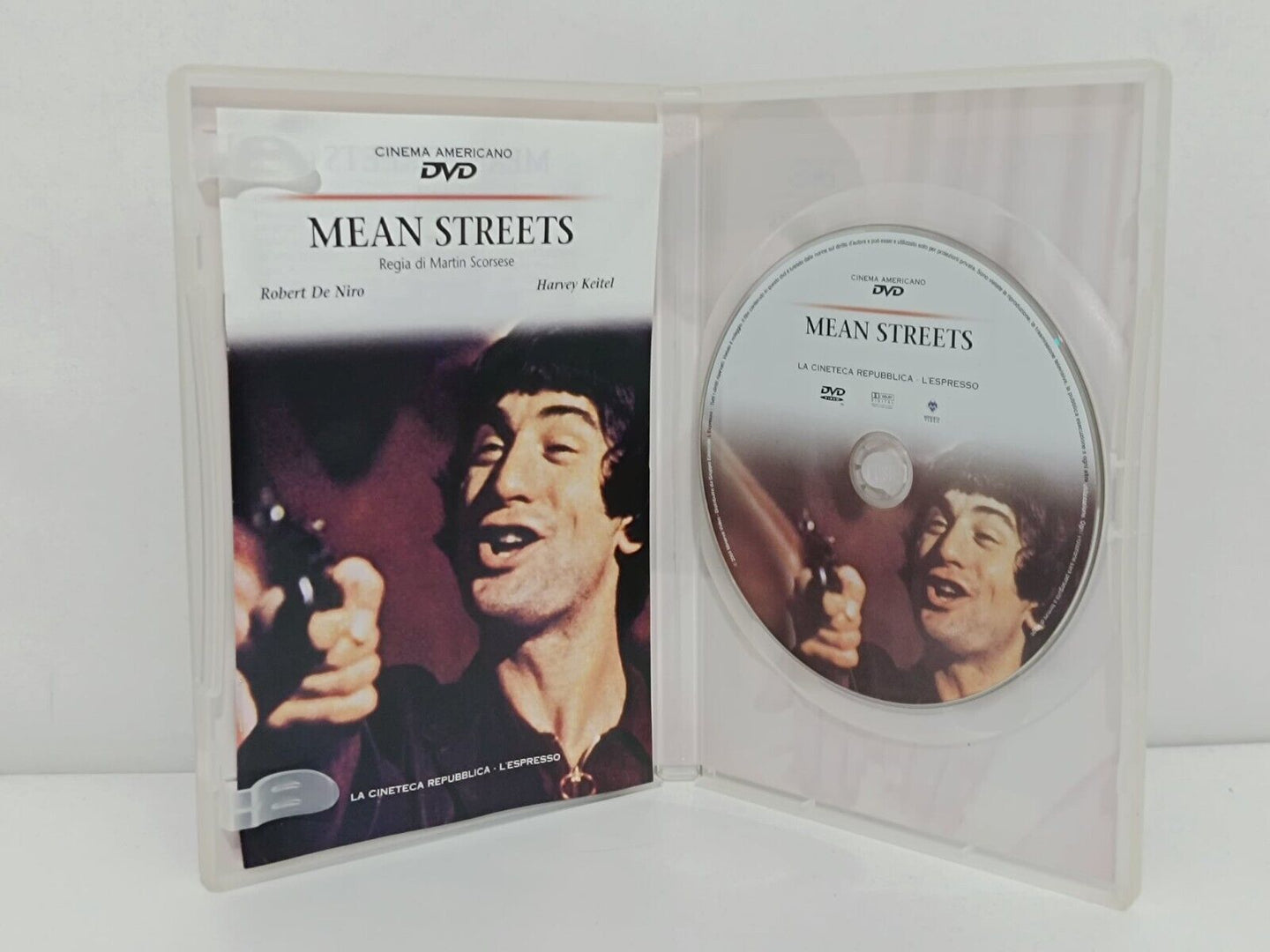 Mean Streets Film DVD Italiano Usato Scorsese Robert De Niro Cinema Americano