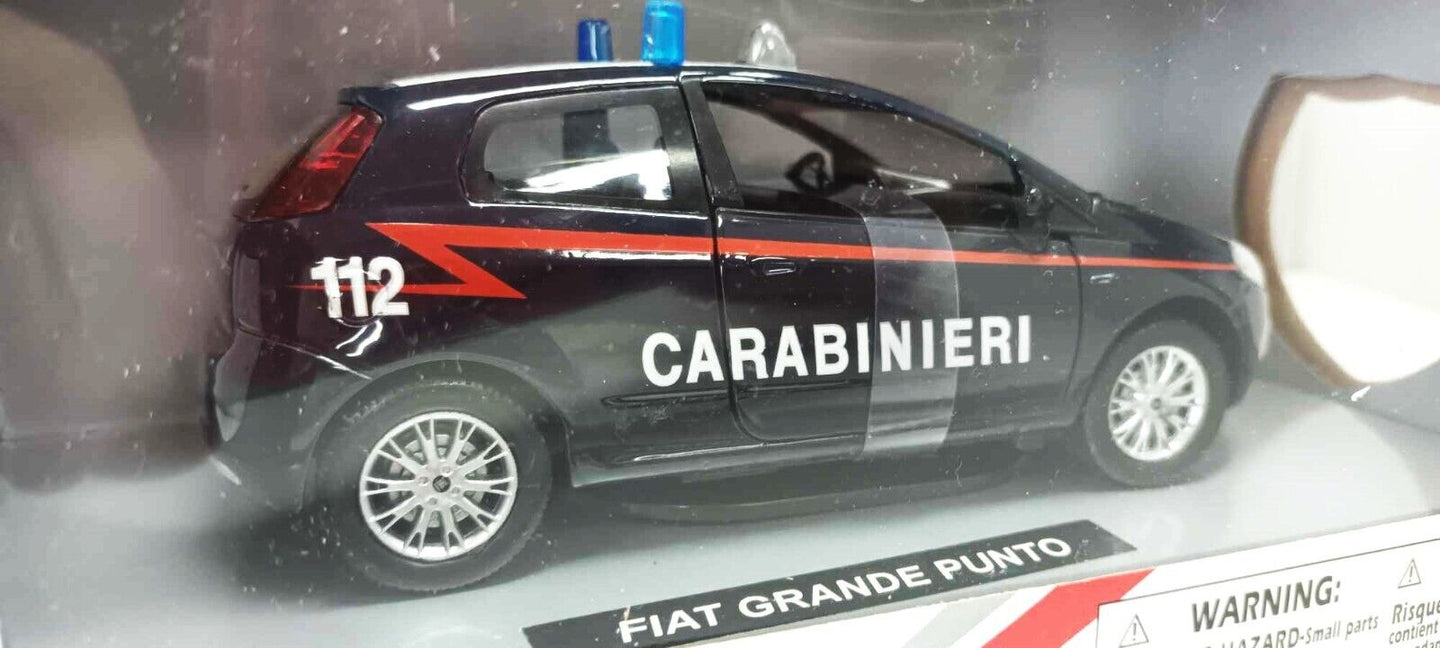 Fiat Grande Punto Carabinieri New Ray 1:24 Nuovo GM Shop