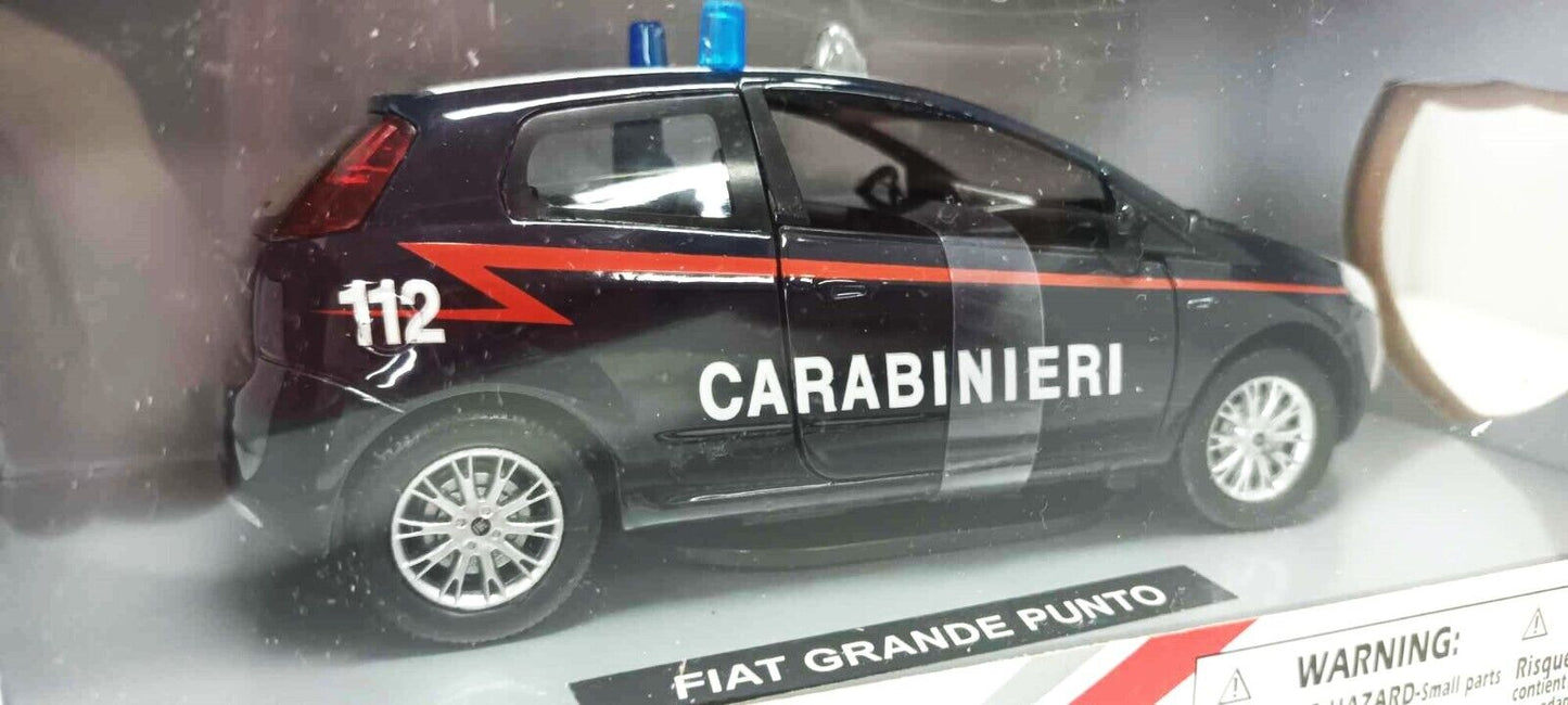Fiat Grande Punto Carabinieri New Ray 1:24 Nuovo GM Shop