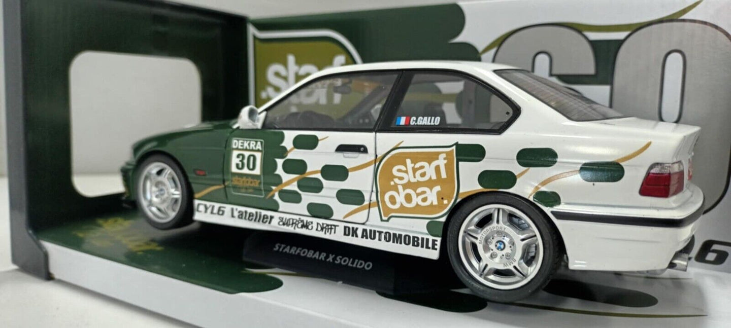 BMW E36 E 36 Coupe Starfobar Tictac 1994 Solido 1:18 Usato + Box 1/18