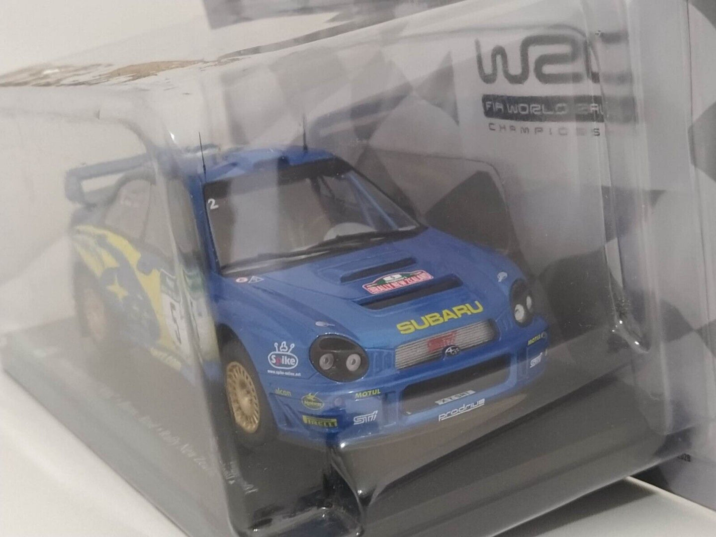 Subaru Impreza S7 WRC 2001 1:24 Edicola Hachette WRC Collection GM Shop