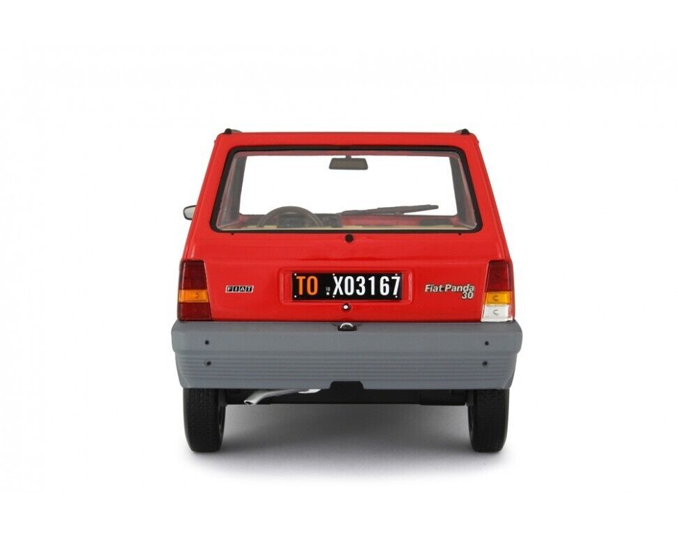 Fiat Panda 30 - 1980 Red Rosso Siam Laudoracing 1:18 Nuovo Edizione Limitata