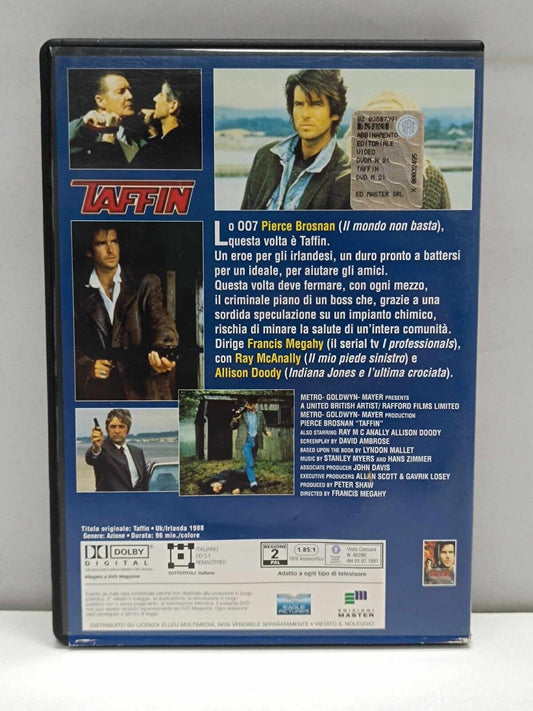 Taffin Film DVD Italiano Ita Usato Pierce Brosnan