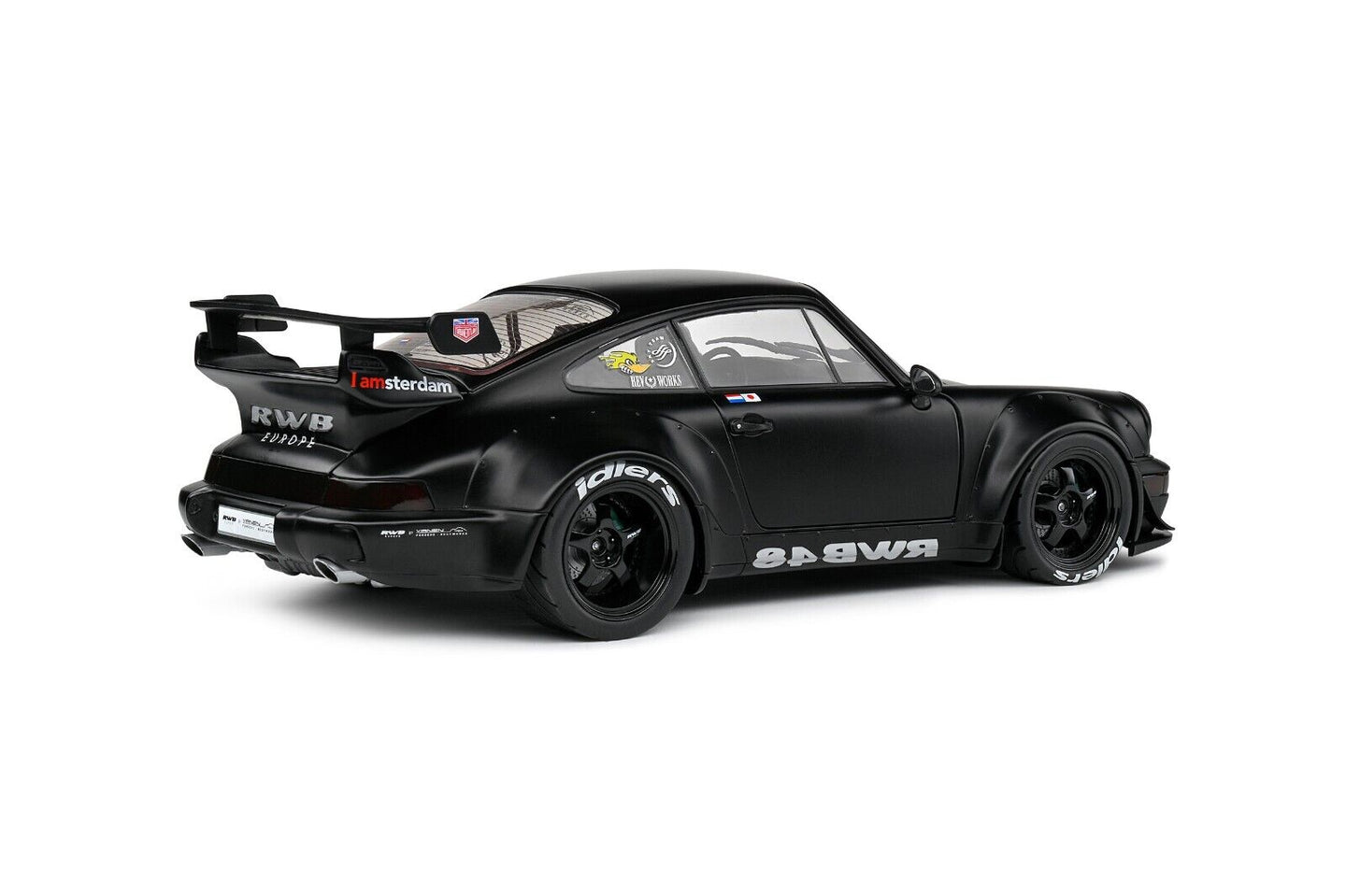 Porsche RWB Kit Darth Vader 2022 Nero Black Solido 1:18 Nuovo 1/18