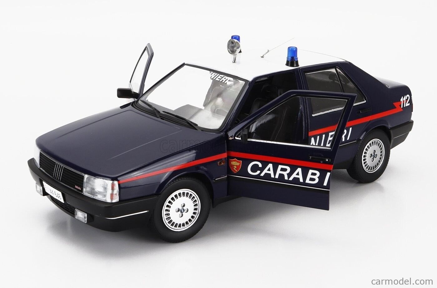 Fiat Croma 2.0 Turbo IE Carabinieri Police 1988 Mitica 1:18 Nuovo 1/18