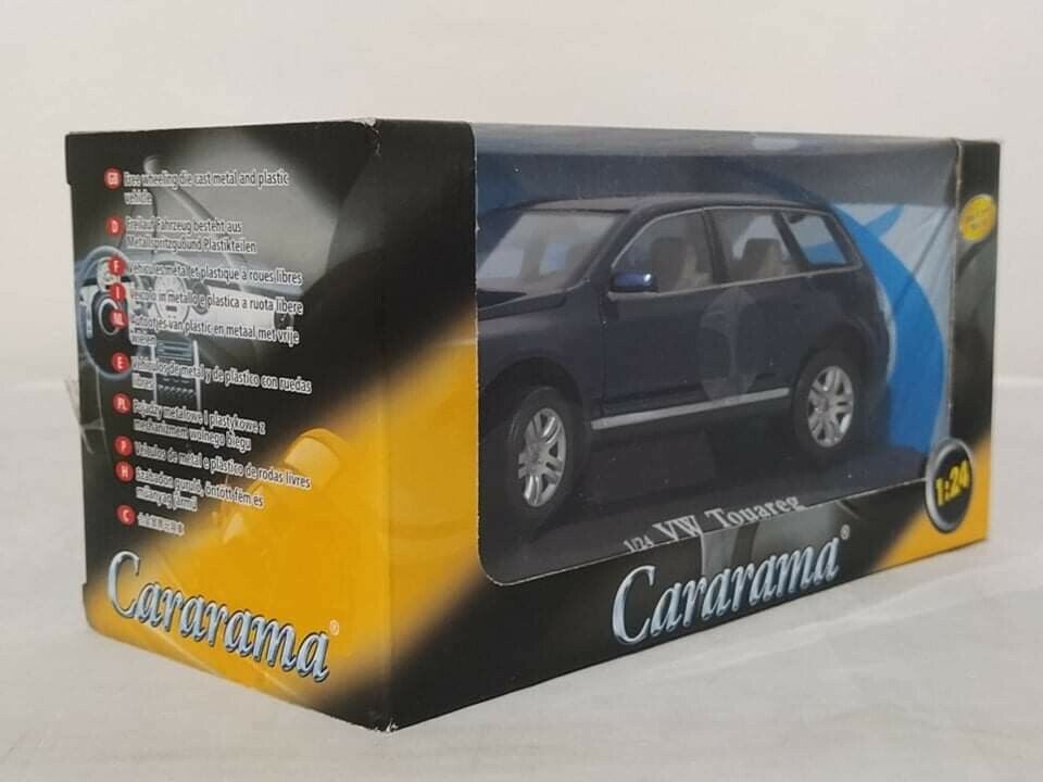 Modellino Volkswagen Touareg Cararama 1:24 Blu GM Shop