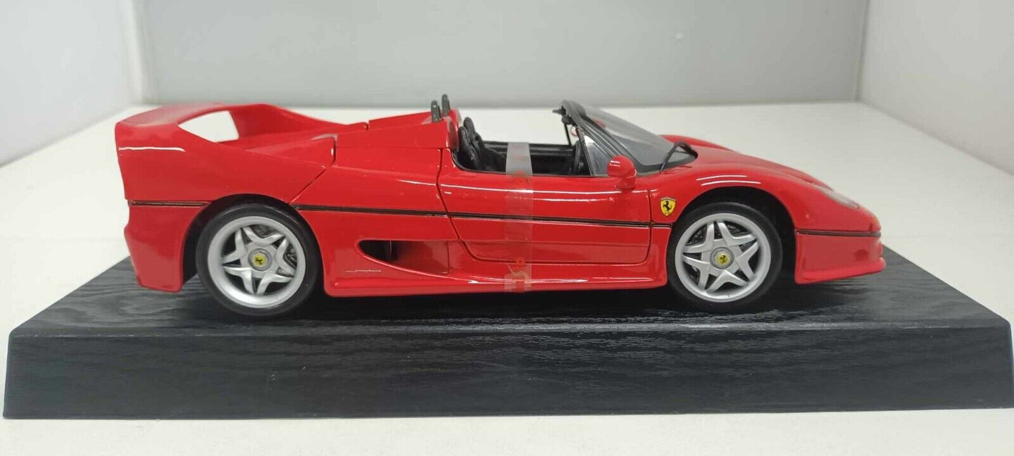Ferrari F50 F 50 - 1995 Rosso Red Maisto 1:18 Usato + Box 1/18
