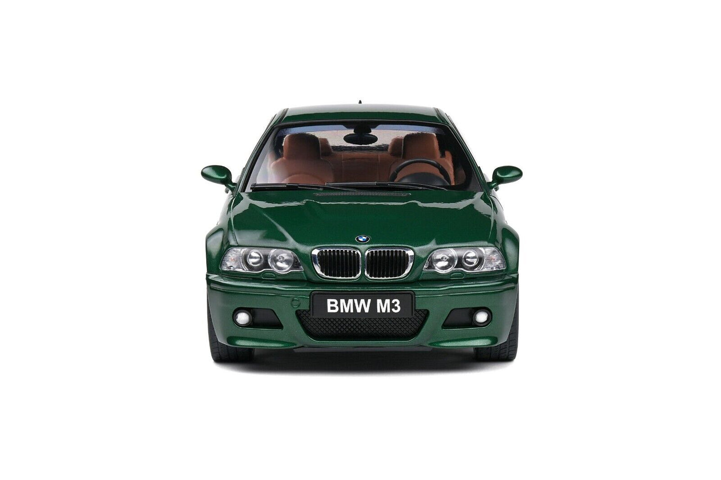BMW E46 M3 Coupé Verde Oxford Green 2000 Solido 1:18 Nuovo 1/18