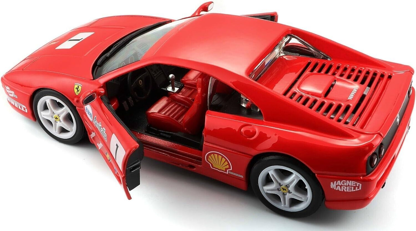 Ferrari 355 Challenge Red Rosso Burago Bburago 1:24 Nuovo