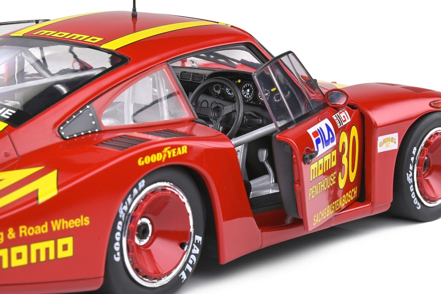 Porsche 935 Moby Dick 24H Le Mans 1982 Momo Moretti #30 Solido 1:18 Nuovo 1/18