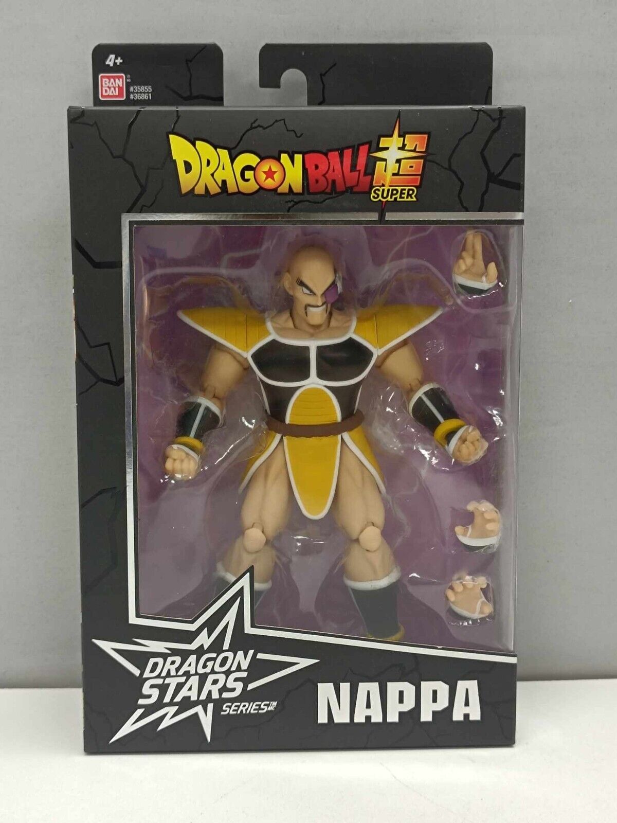Nappa Dragon Ball Z Dragon Stars Series Action Figure 17 cm - Bandai Nuovo
