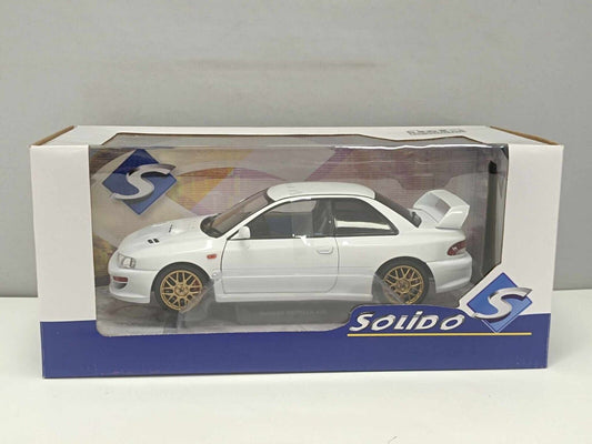 Subaru Impreza 22B 1998 White Bianco Solido 1:18 Nuovo S1807404