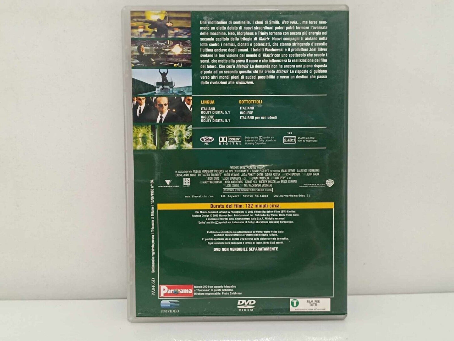 Trilogia Matrix Dvd Completa 1999/Reloaded/Revolutions Keanu Reeves