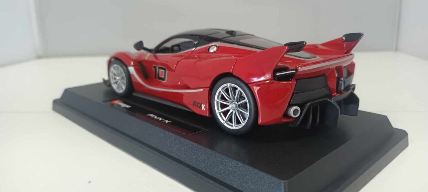 Ferrari FXX-K - FXXK #10 Burago Bburago 1:24 Rosso Usato + Box