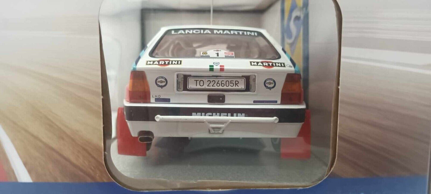 Lancia Delta HF Integrale Safari Rallye Kenya 1991 Recalde Christie Solido 1:18