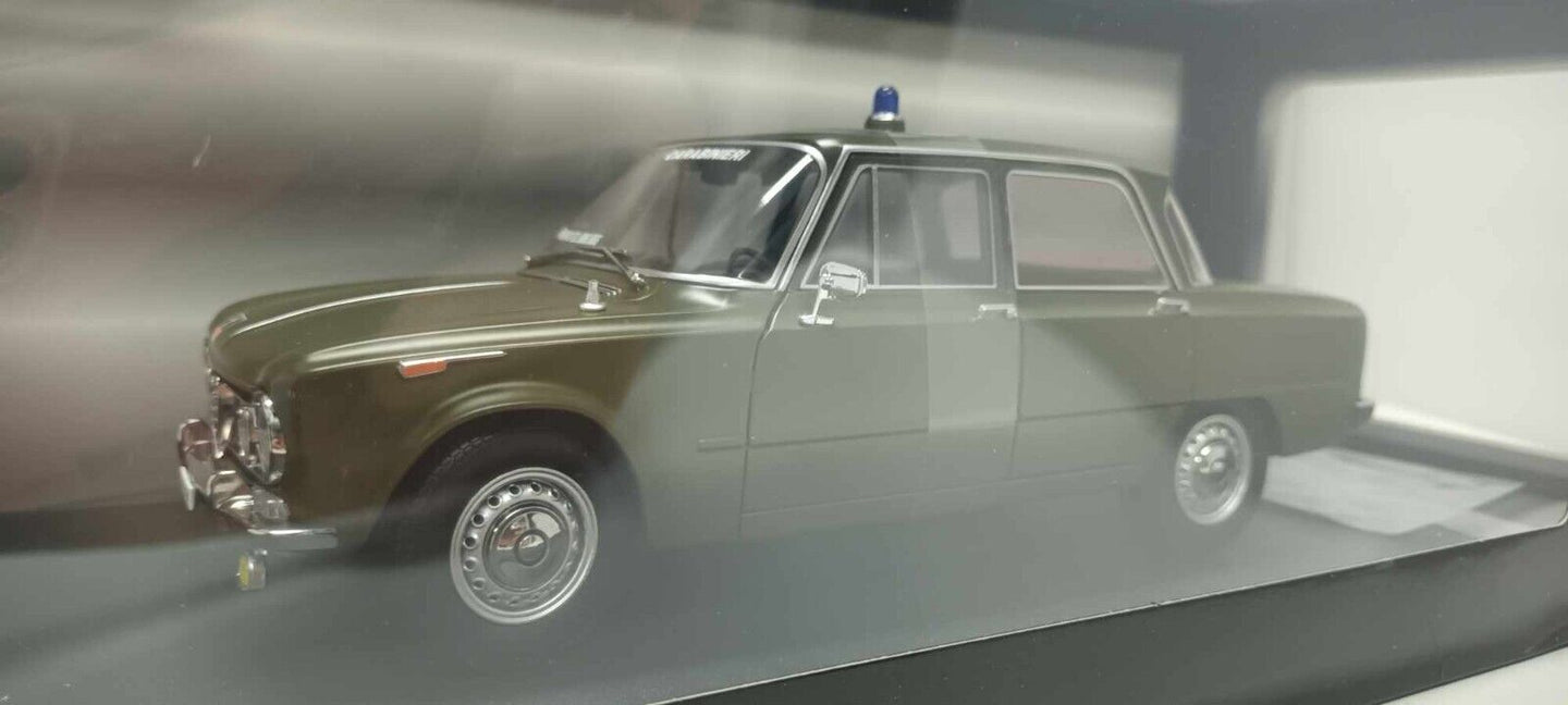 Alfa Romeo Giulia 1.6 Ti 1963 Carabinieri Roma Pronto Intervento Mitica 1:18