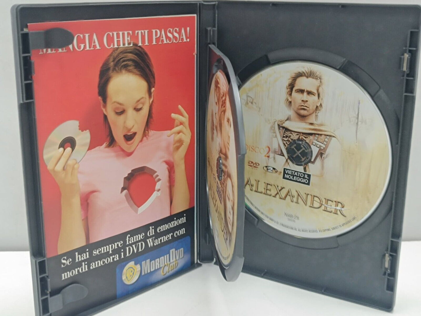 Alexander Film DVD Italiano Ita Usato Jared Leto Angelina Jolie 2 Dischi