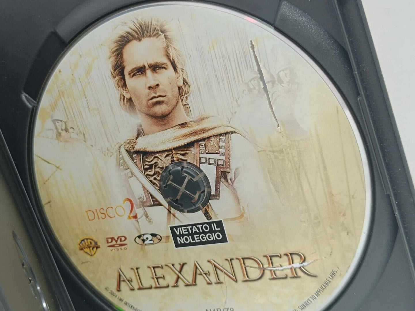 Alexander Film DVD Italiano Ita Usato Jared Leto Angelina Jolie 2 Dischi