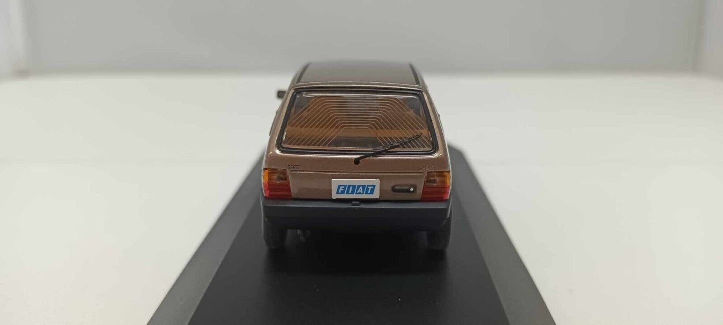 Fiat Uno 1983 Premium X Limited Edition 1:43 Champagne Usato + Teca