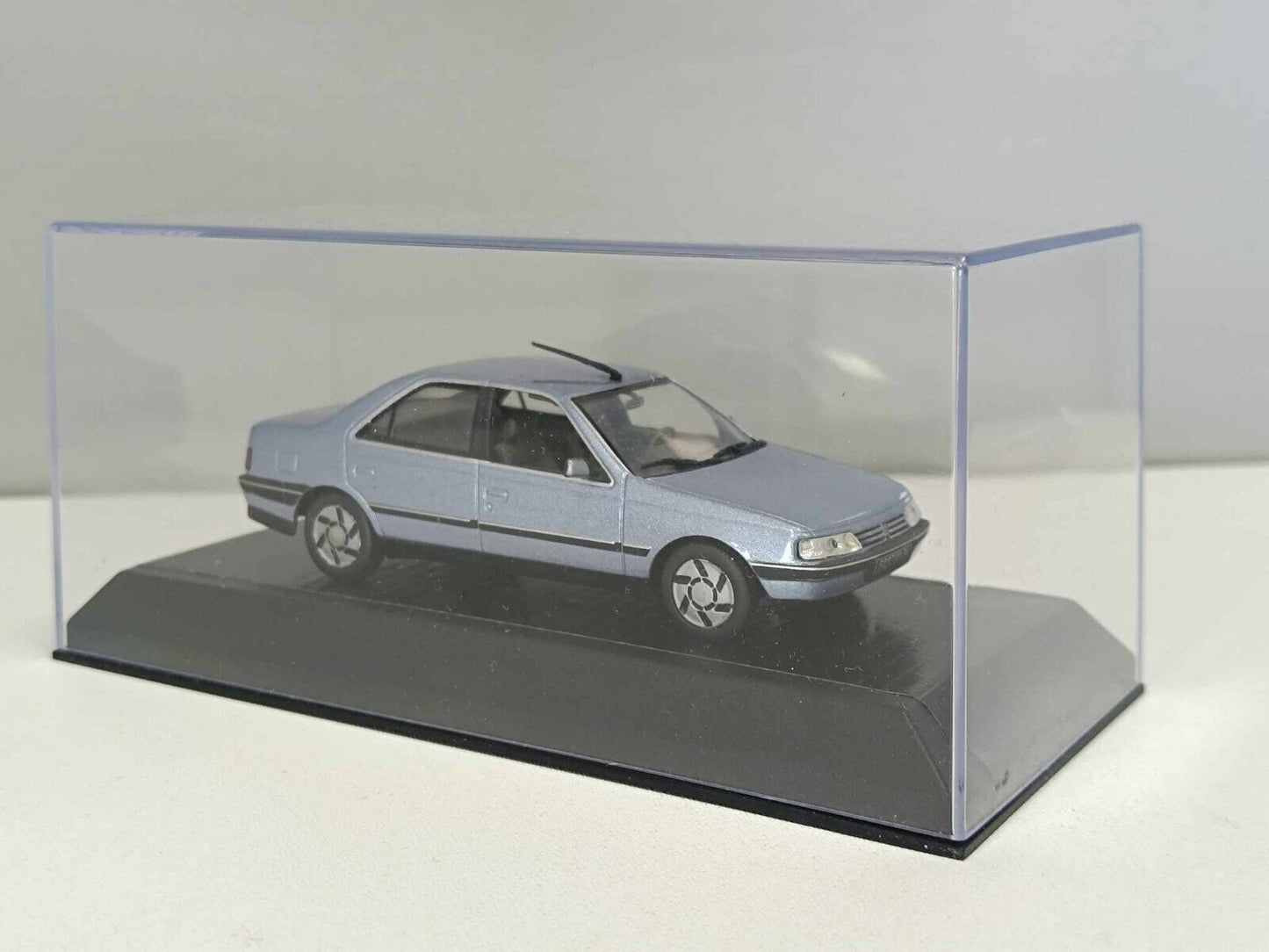 Peugeot 405 Grey Met Grigio Metallizzato - Norev 1:43 Usato + Box + Teca Rare