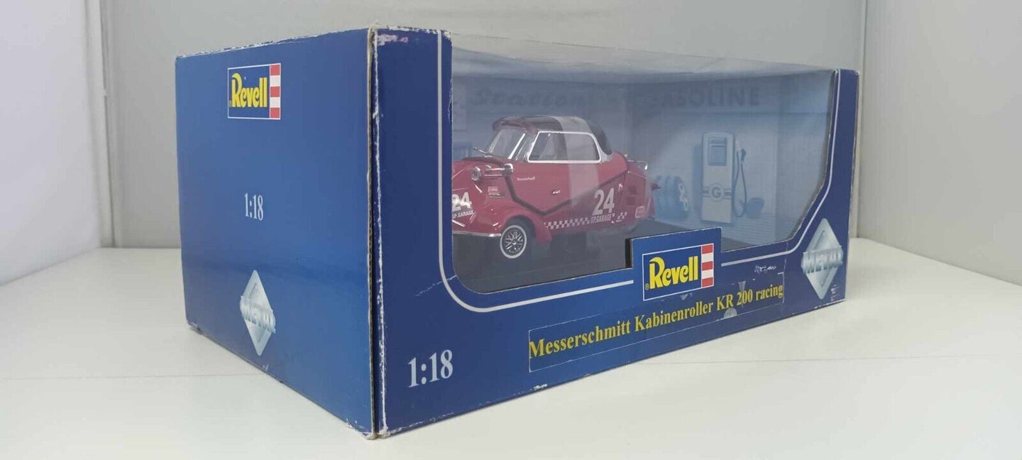 Messerschmitt Kabineroller KR 200 Racing #24 Revell 1/18 Usato + Box
