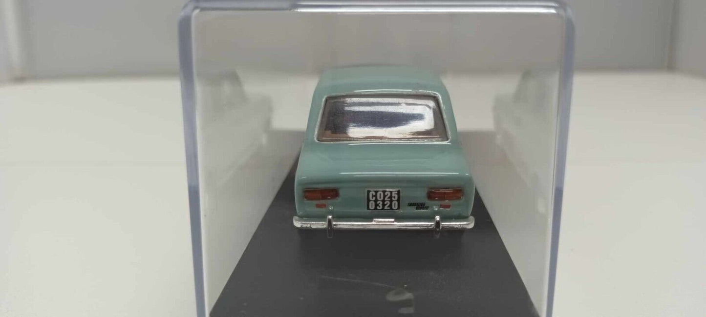 Fiat 128 - 1969 Quattro Porte Rio 1:43 Azzurro Usato + Teca + Box