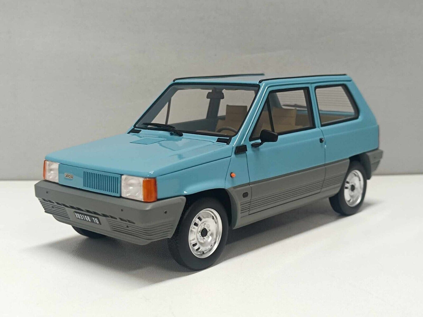 Fiat Panda 45 - 1980 Azzurro Bahia Laudoracing 1:18 Nuovo LM132A2-2