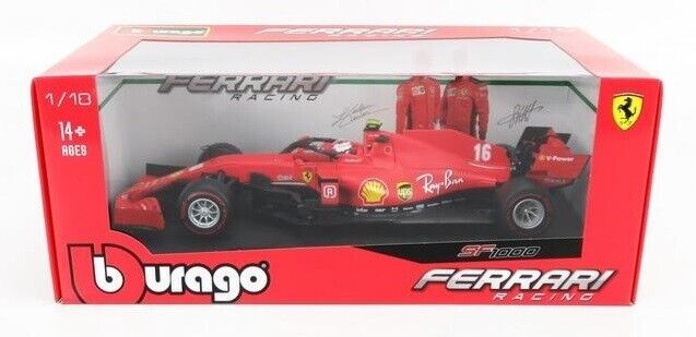 Ferrari SF1000 Austrian GP 2020 C. Leclerc Burago 1:18 Nuovo 1/18 Bburago