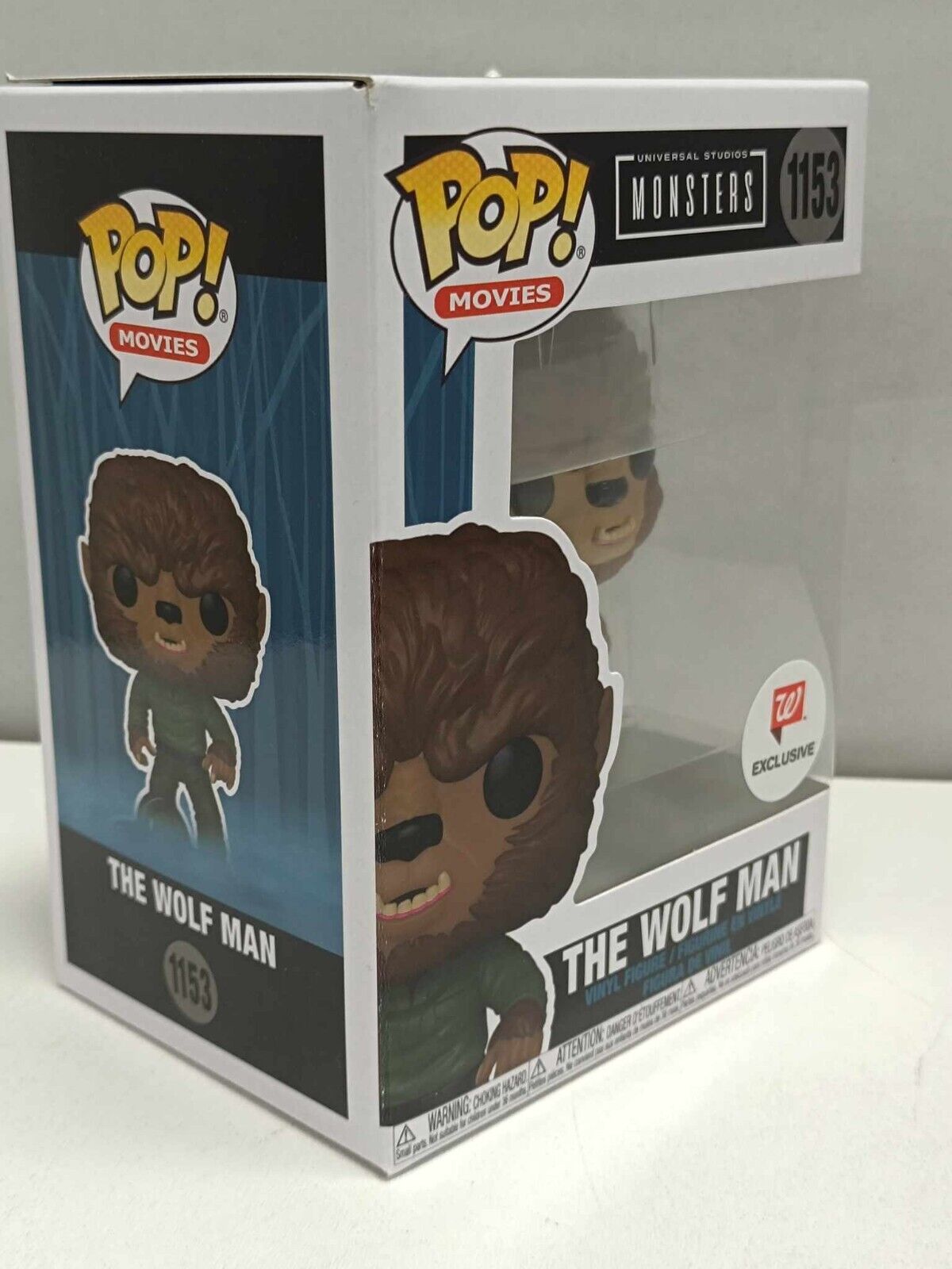 Funko Pop Monsters The Wolf Man #1153 Nuovo