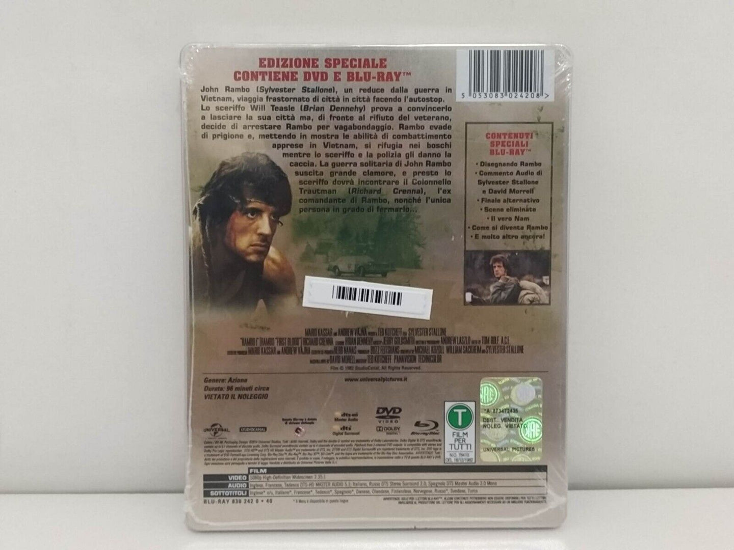 Rambo - The First Blood Blu Ray Steelbook (Limited Edition) GM Shop
