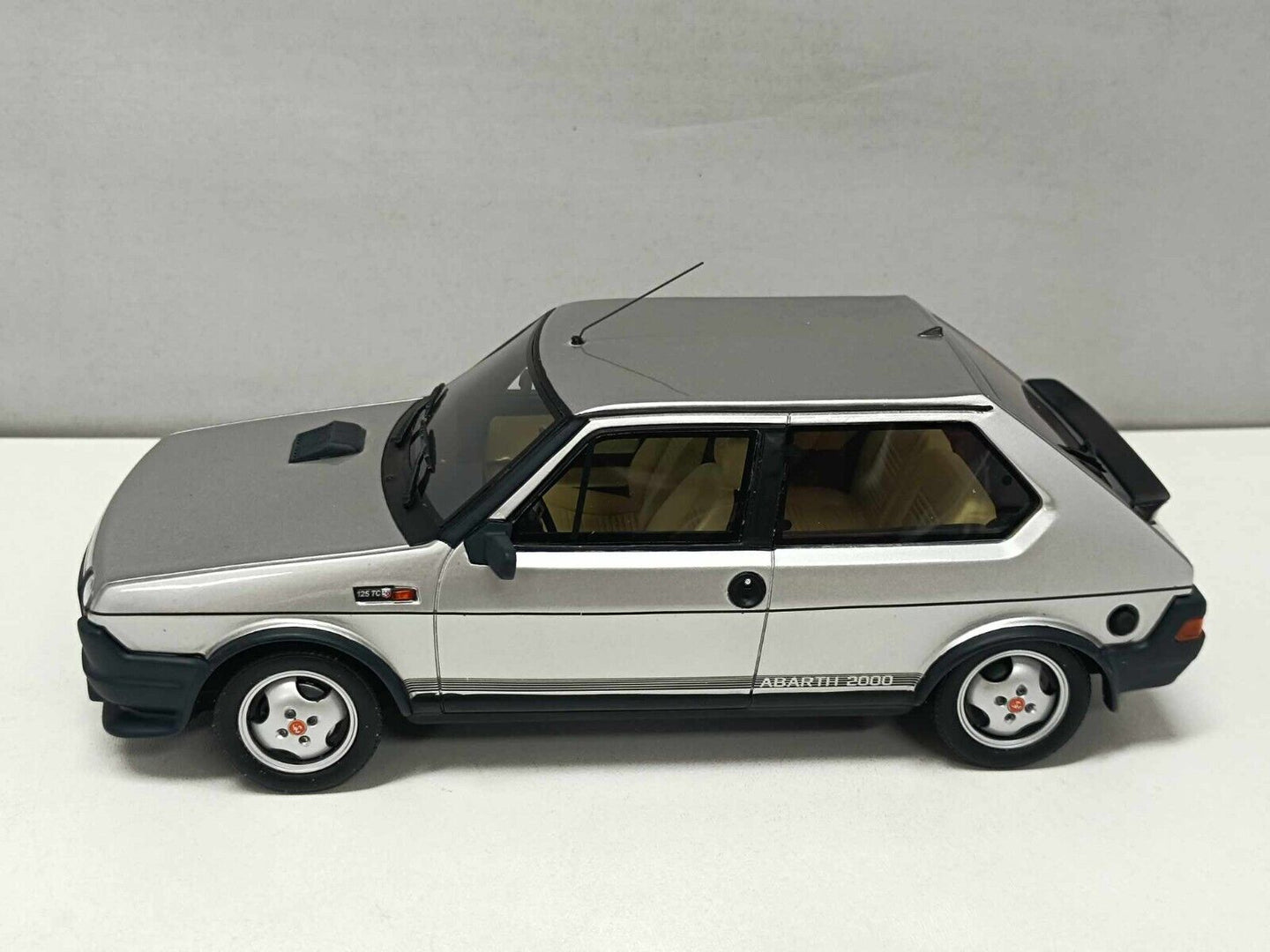 Fiat Ritmo 125 TC Abarth 1982 Silver Grigio - Laudoracing 1:18 Usato + Box Rare