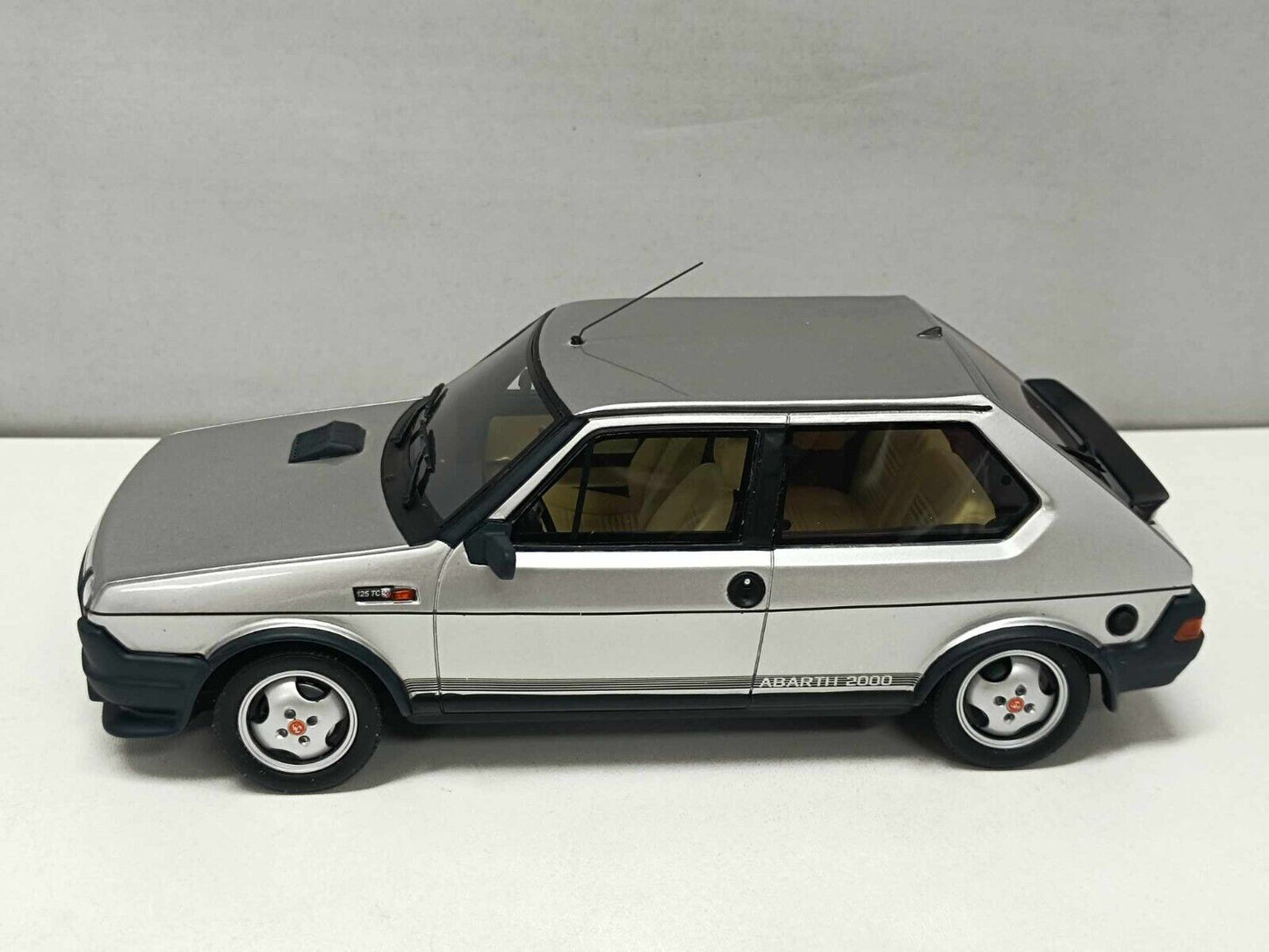 Fiat Ritmo 125 TC Abarth 1982 Silver Grigio - Laudoracing 1:18 Usato + Box Rare