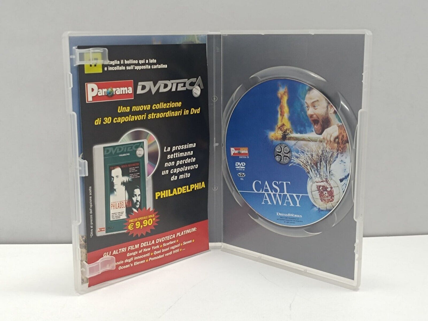 Cast Away Film DVD Italiano Ita Usato Tom Hanks