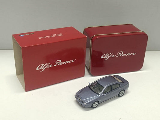 Alfa Romeo 166 - 1998 Grigio Grey Met Chiaro Solido 1:43 Usato + box Gift Set