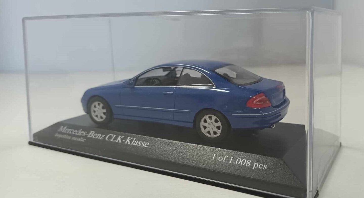 Minichamps Mercedes-Benz CLK-Klasse 1:43 Jaspisblau Metallic Limited Edition
