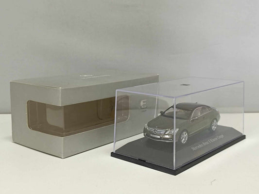 Mercedes-Benz E Class Classe E Coupé W207 2009 Stannit Grey Schuco 1:43 Dealer