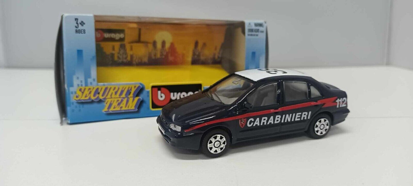 Fiat Marea Carabinieri Burago Security Team 1:43 Usato + Box GM Shop
