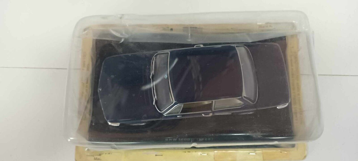 BMW 1600ti 1968 Blu Notte Edicola 1:24 Usato + Blister