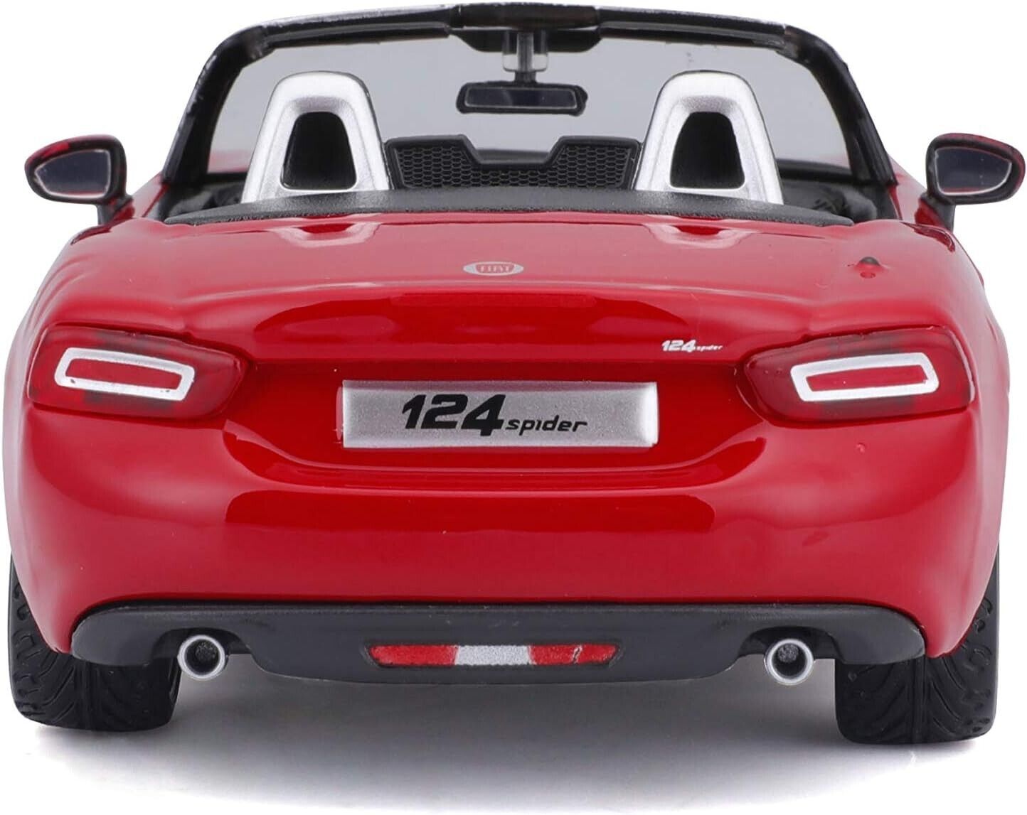 Fiat 124 Spider 2016 Burago 1:24 Rosso Red Nuovo GM Shop