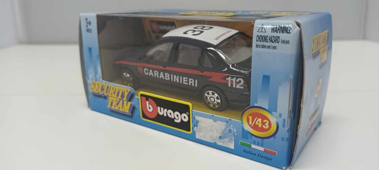 Fiat Marea Carabinieri Burago Security Team 1:43 Usato + Box GM Shop