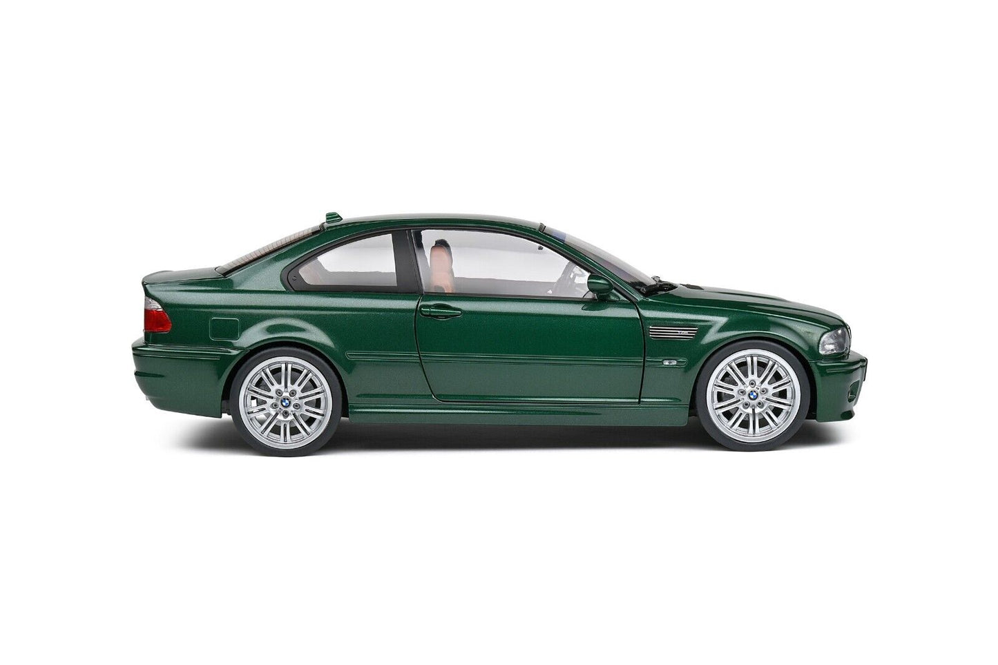 BMW E46 M3 Coupé Verde Oxford Green 2000 Solido 1:18 Nuovo 1/18