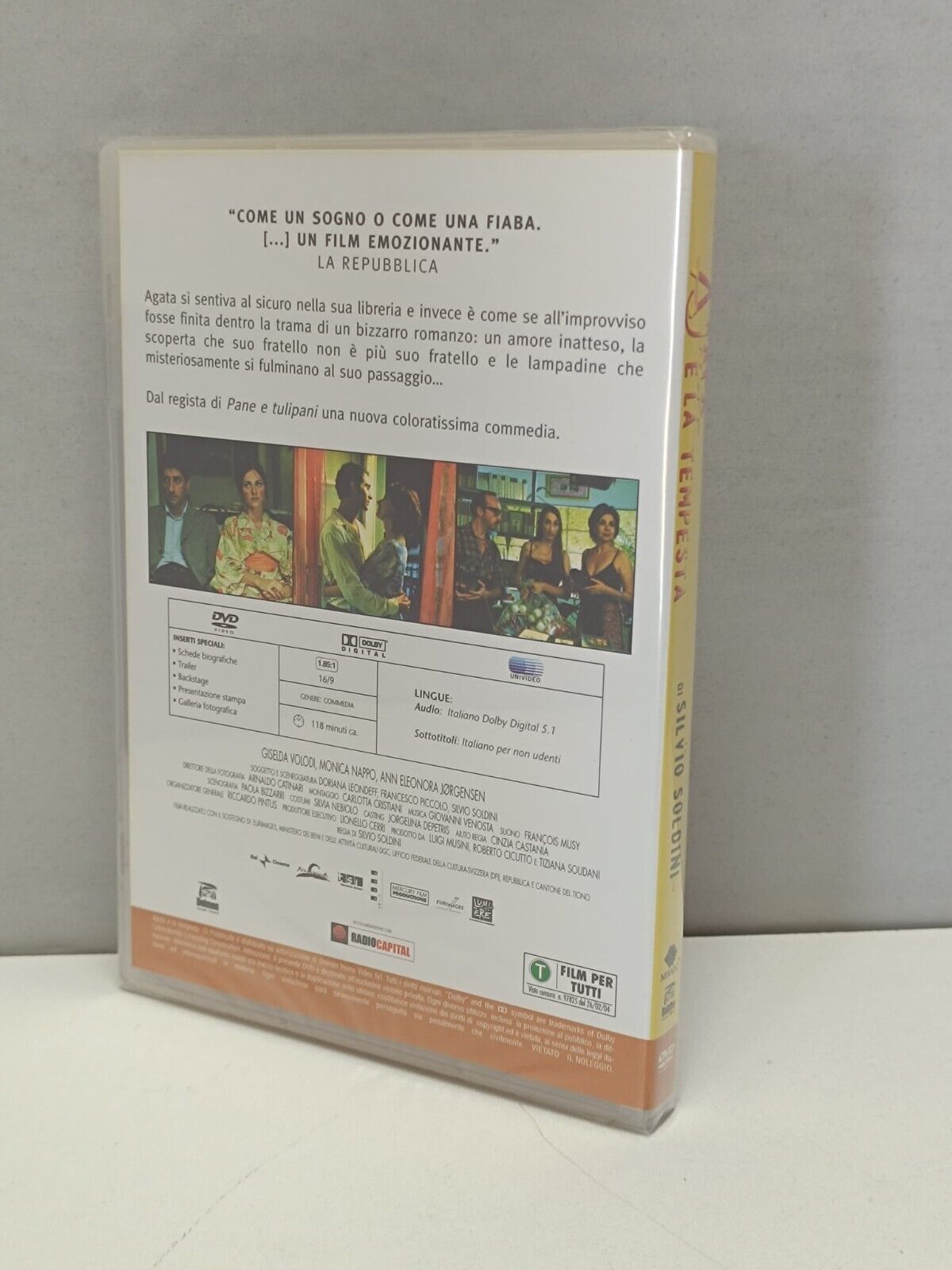 Agata E La Tempesta Film DVD Italiano Ita Nuovo