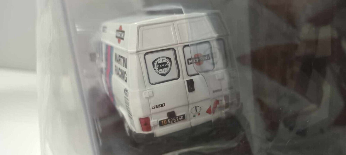 Fiat Ducato Martini Racing Team 1984 - 1:43 Edicola Rally Assistance + Fascicolo