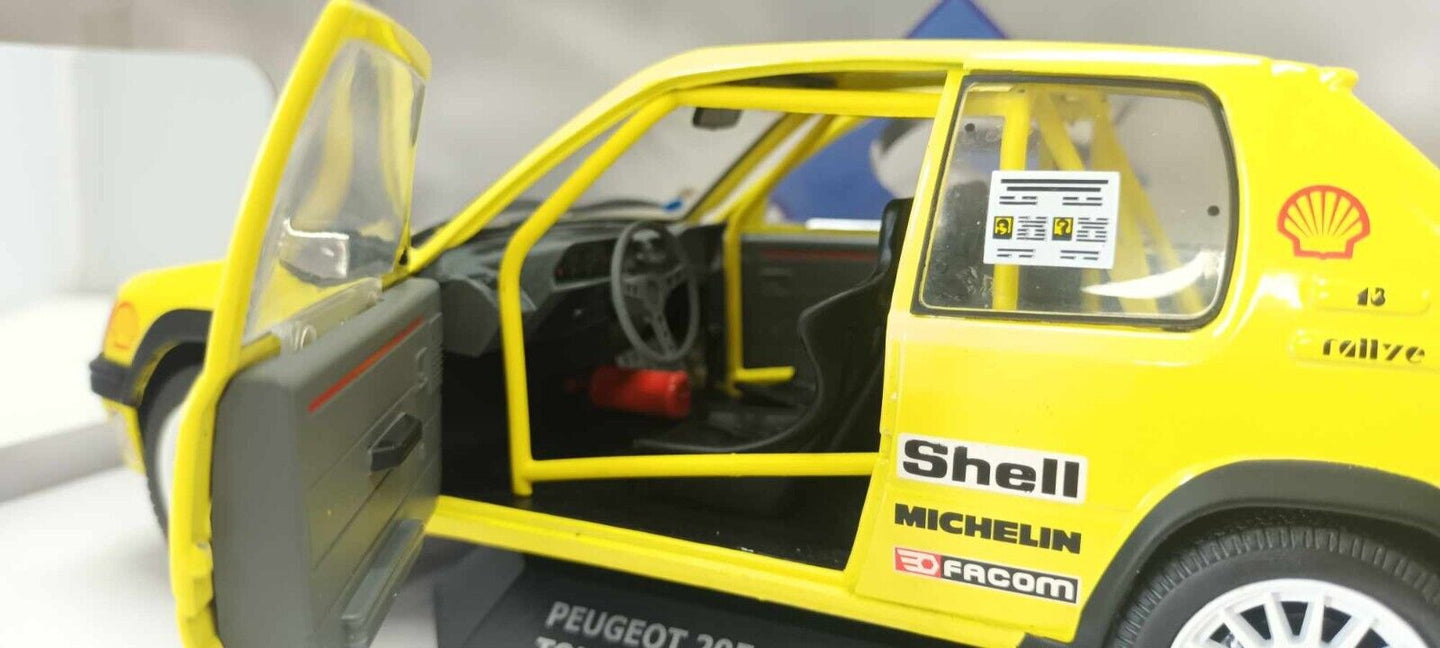 Peugeot 205 Rallye Tour De Corse 1990 #16 Solido 1:18 Usato + Box 1/18