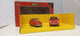 Set Fiat 500 Coppia Nuova + Antica Rosso Motorama 1:24 Usato + Box GM Shop