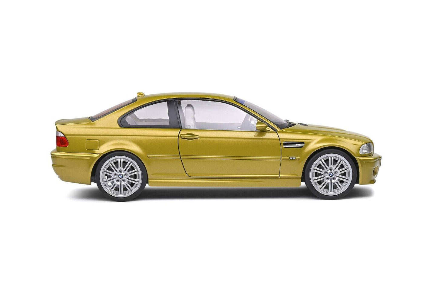 BMW E46 M3 Coupé 2000 Giallo Phoenix Yellow Solido 1:18 Nuovo 1/18