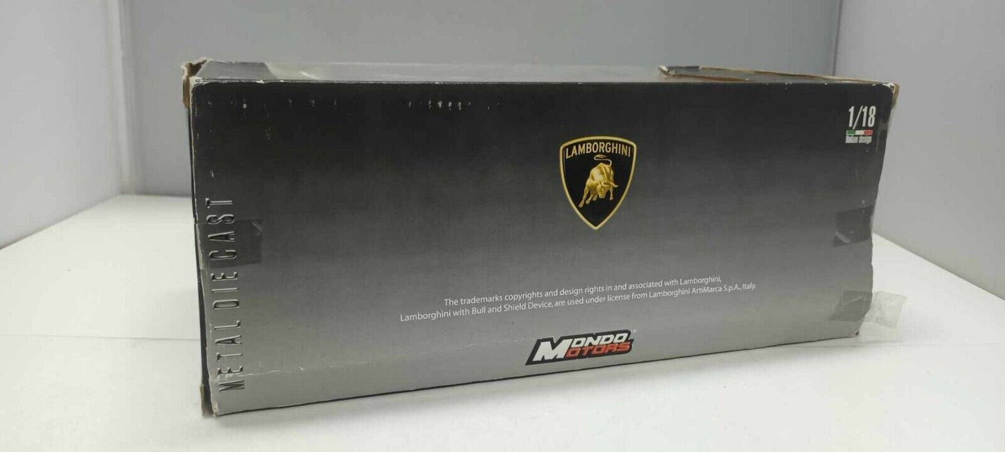 Lamborghini Reventon Mondo Motors 1:18 Usato Grigio Scuro Dark Grey 1/18