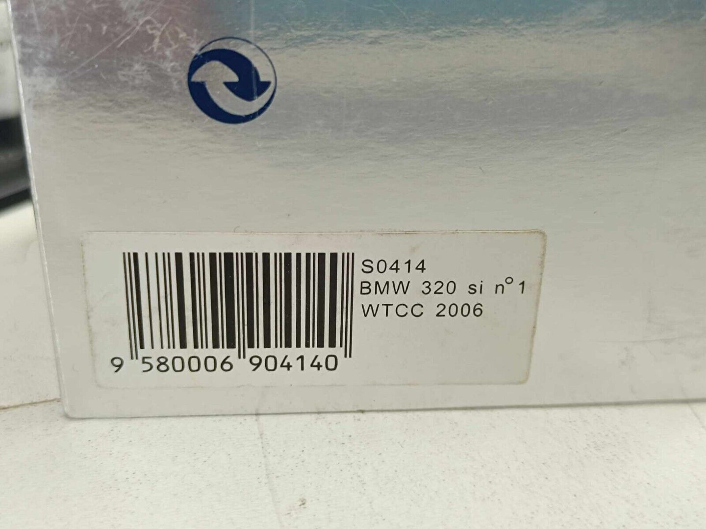 BMW 320 si #1 WTCC 2006 Andy Priaulx - Spark Model 1:43 Usato in box