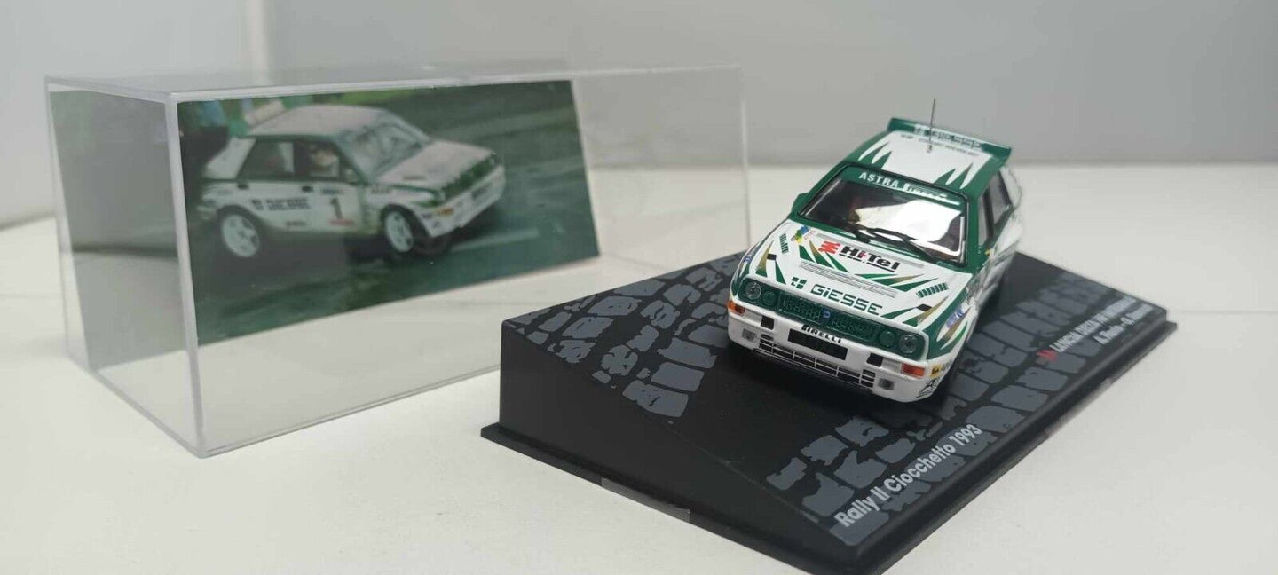 Lancia Delta HF Integrale Il Ciocchetto 1993 Fiorio - Rancati Edicola 1:43 Usato