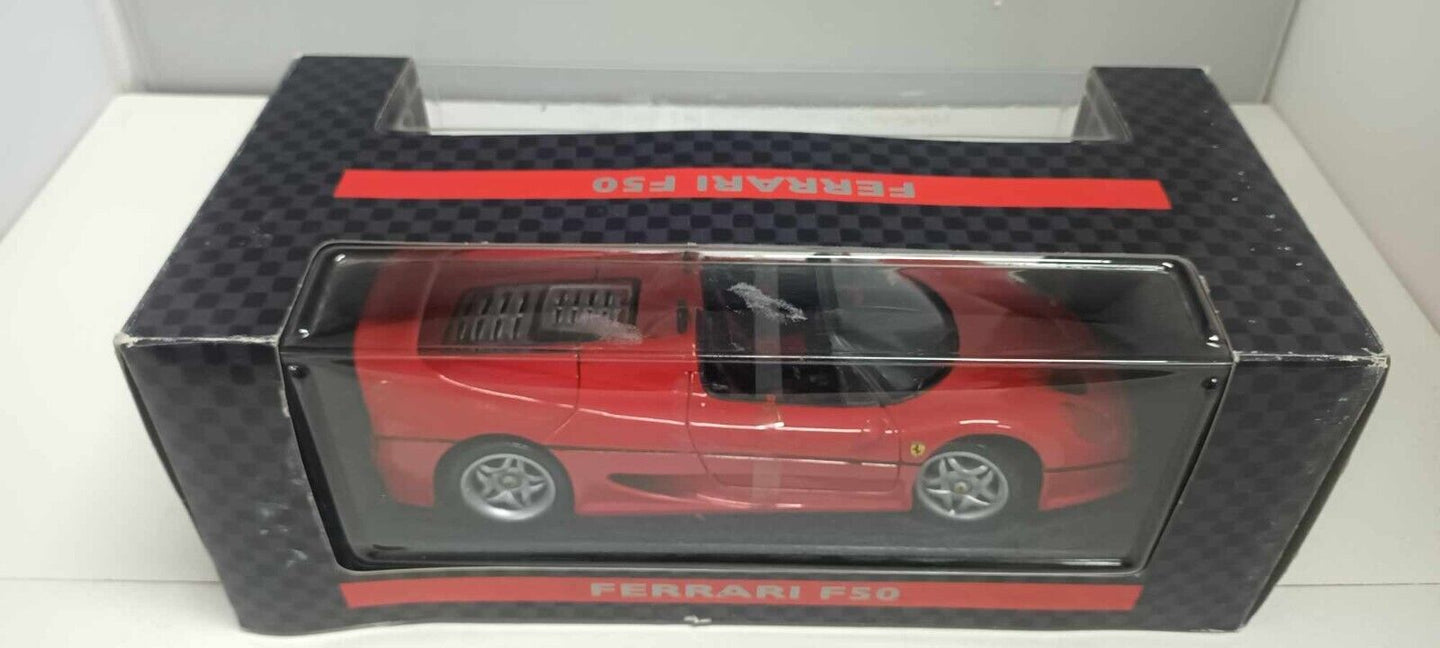 Ferrari F50 F 50 - 1995 Rosso Red Maisto 1:18 Usato + Box 1/18